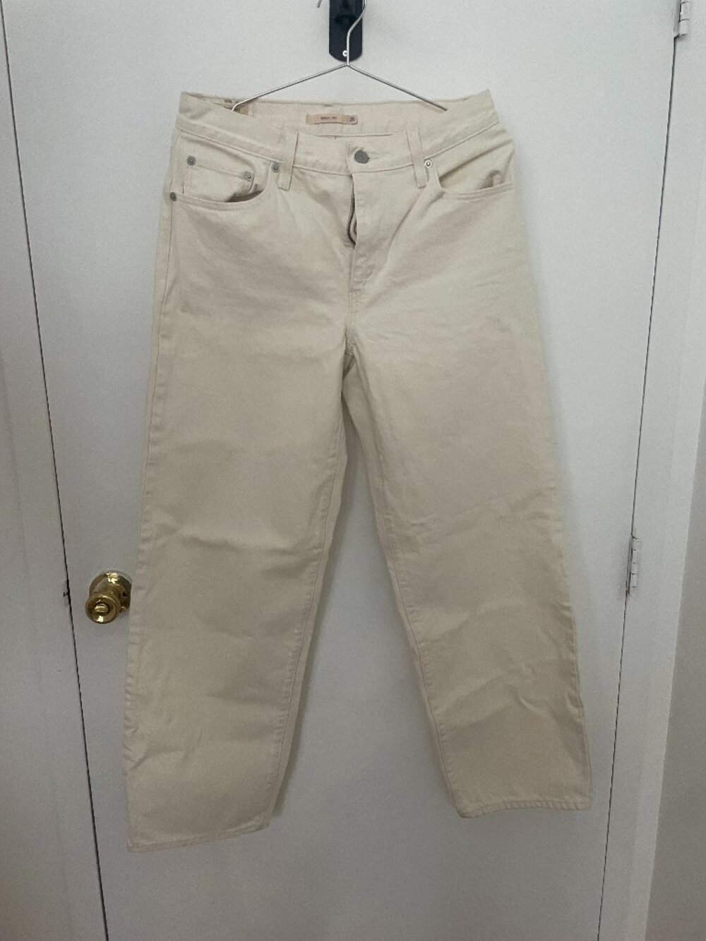 Levi's Baggy Dad Ecru Jeans